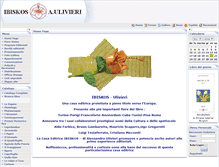 Tablet Screenshot of ibiskosulivieri.it